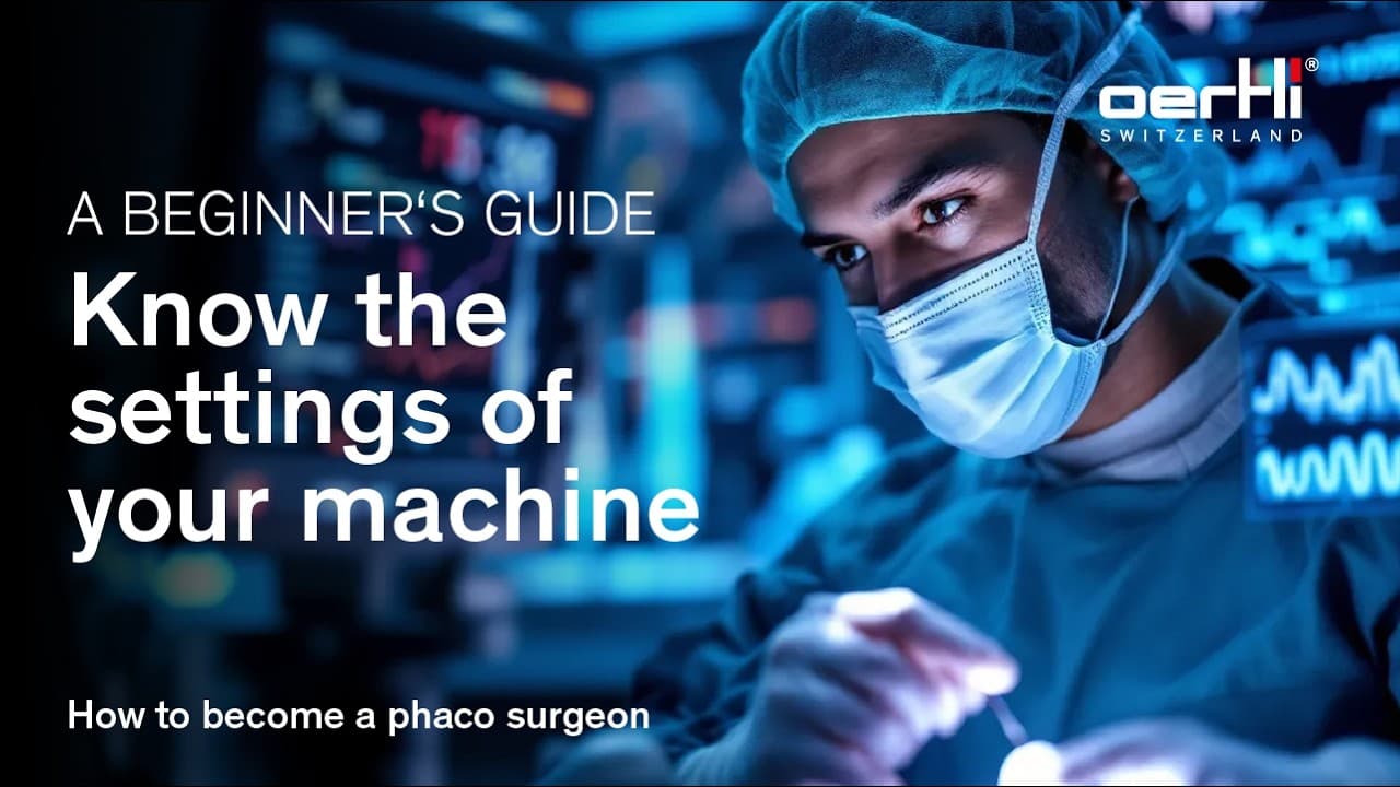 Know the settings of your machine | Beginners guide | How to become a phaco surgeon | Cataract