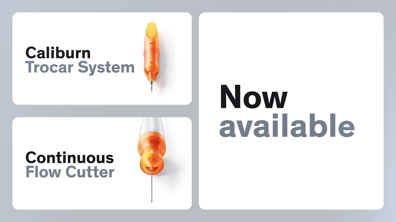 New vitrectomy instruments launched | Caliburn Trocar System and Continuous Flow Cutter