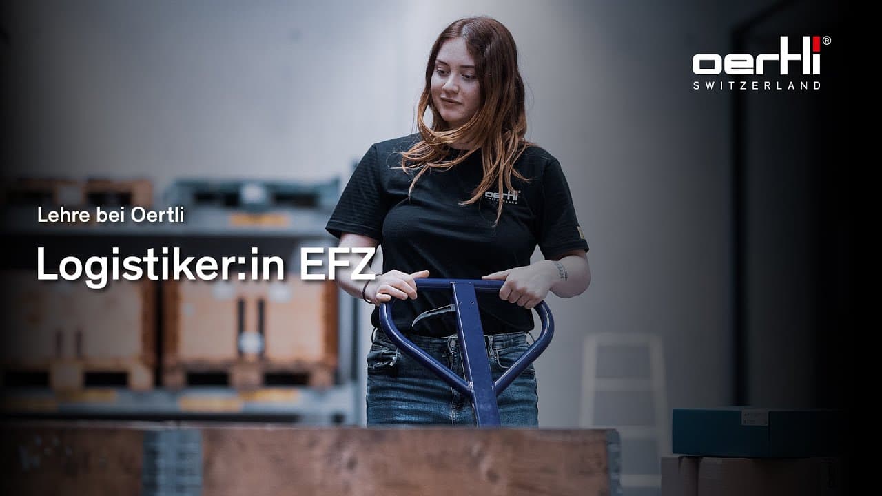 Erlebe unseren Lehrberuf Logistiker:in EFZ | Lehre bei Oertli