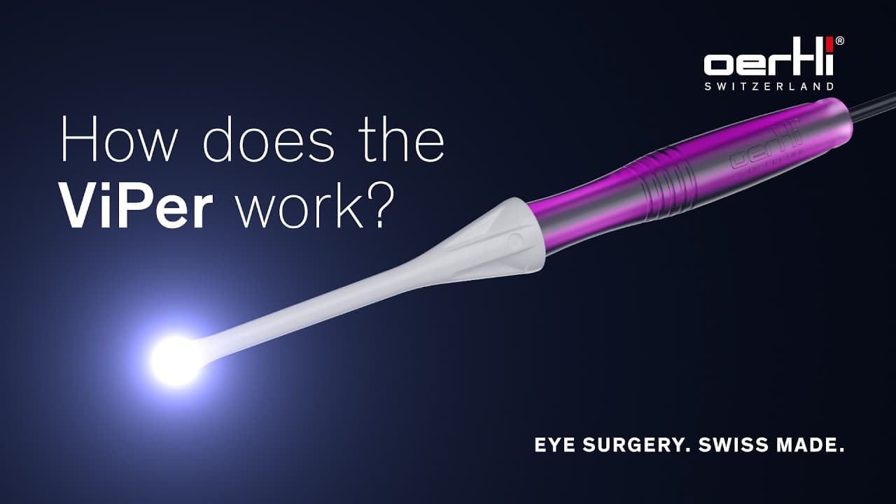 How does the ViPer work? | Illuminated scleral indentor | Vitreoretinal surgery