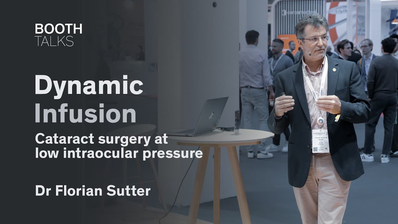 Booth Talk | The potential of Dynamic Infusion | Dr Florian Sutter | OS 4 Up