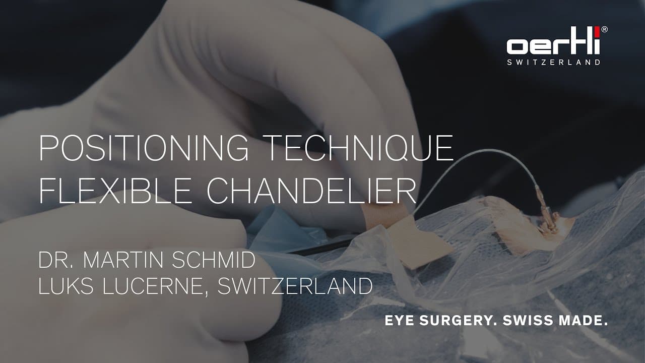 Spotlight: Positioning technique flexible chandelier