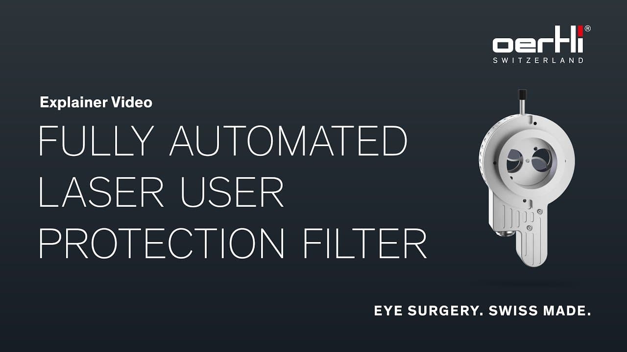 OS 4: Fully automated laser user protection filter
