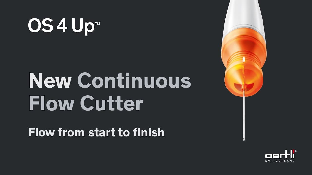 Continuous Flow Cutter | OS 4 Up | Constant flow