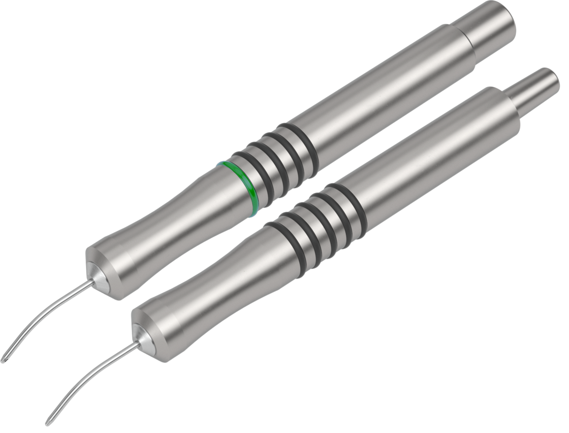 Produkt frontal seitlich I/A bimanuell Instrumentenset