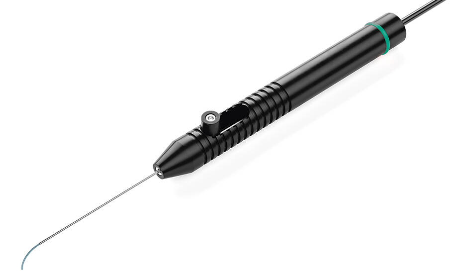 Laser probe OS 4, directional extendable Product frontal lateral Illuminated laser probe OS 4, directional extendable